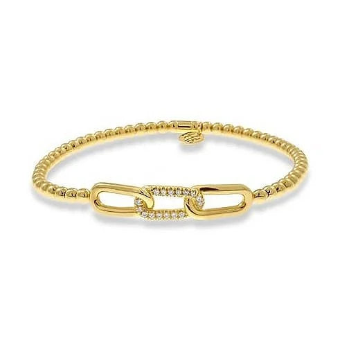 Three Link Stretch Bracelet