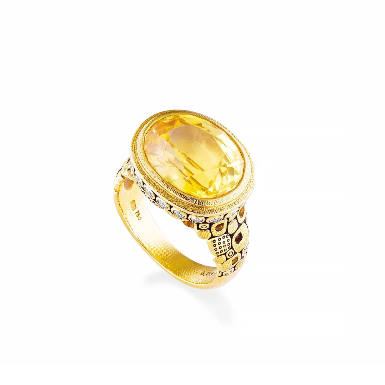 Yellow Sapphire Ring