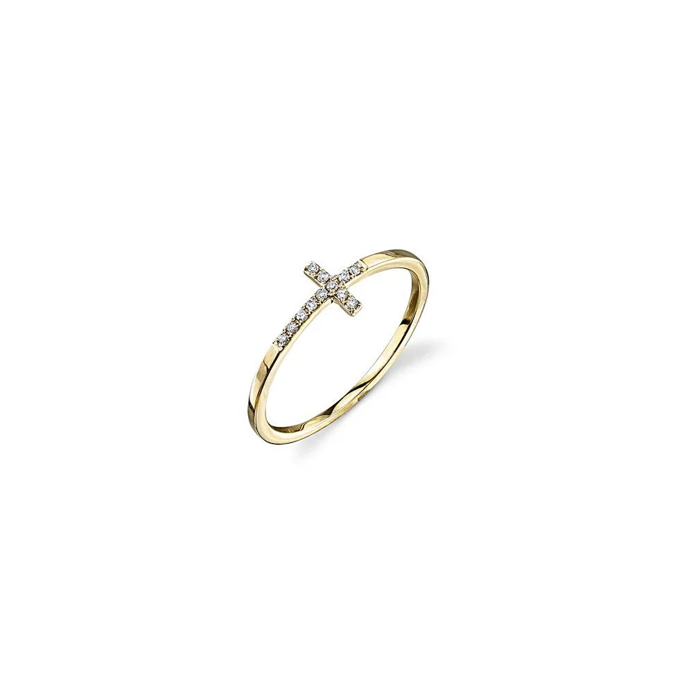 Elongated Bent Cross Ring