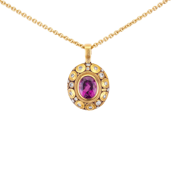 M-96 Pink Tourmaline Pendant