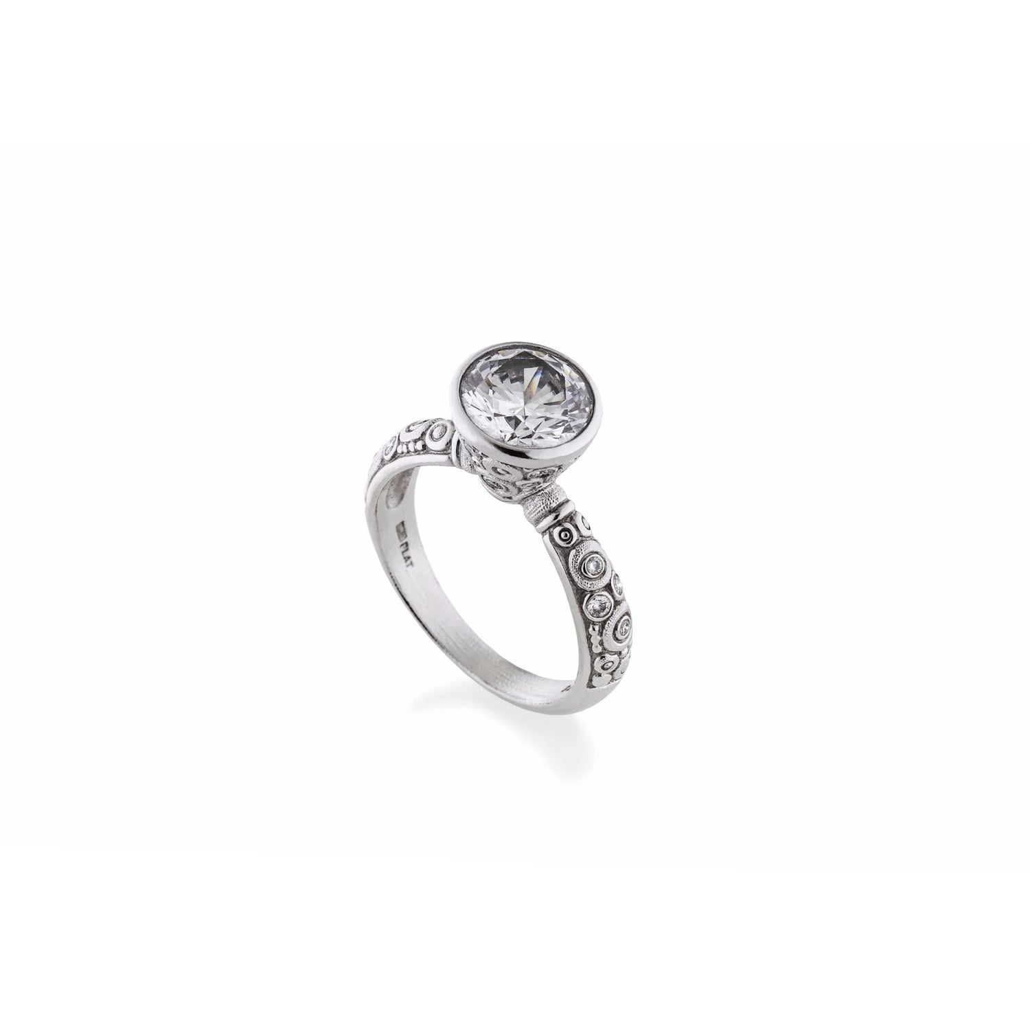 R-128P Platinum Martini Ring