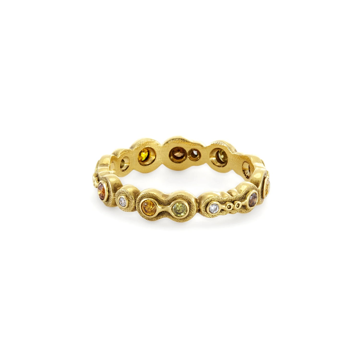 R-170 Natural Colored Diamond Ring
