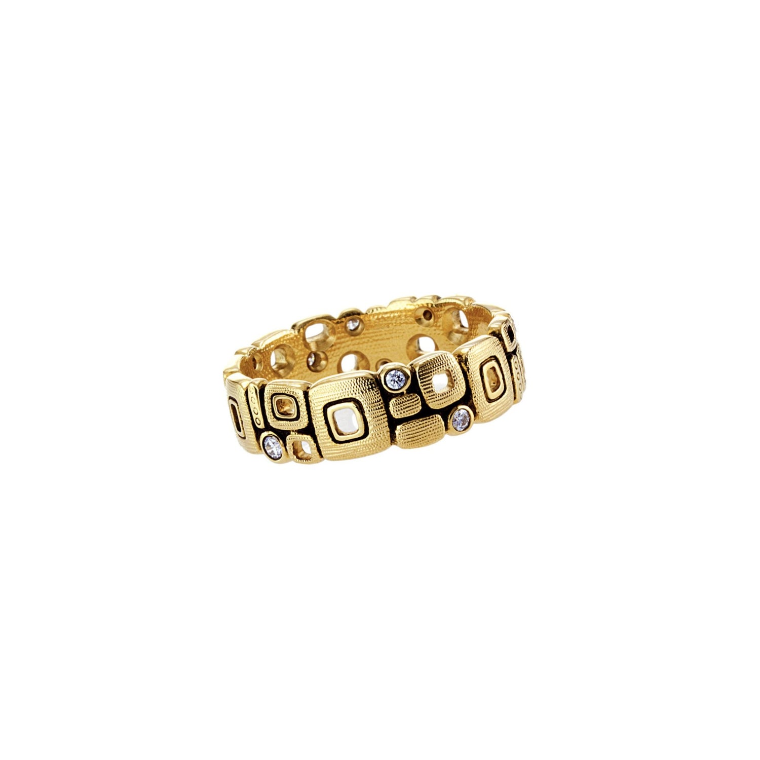Little Windows Band with Diamonds