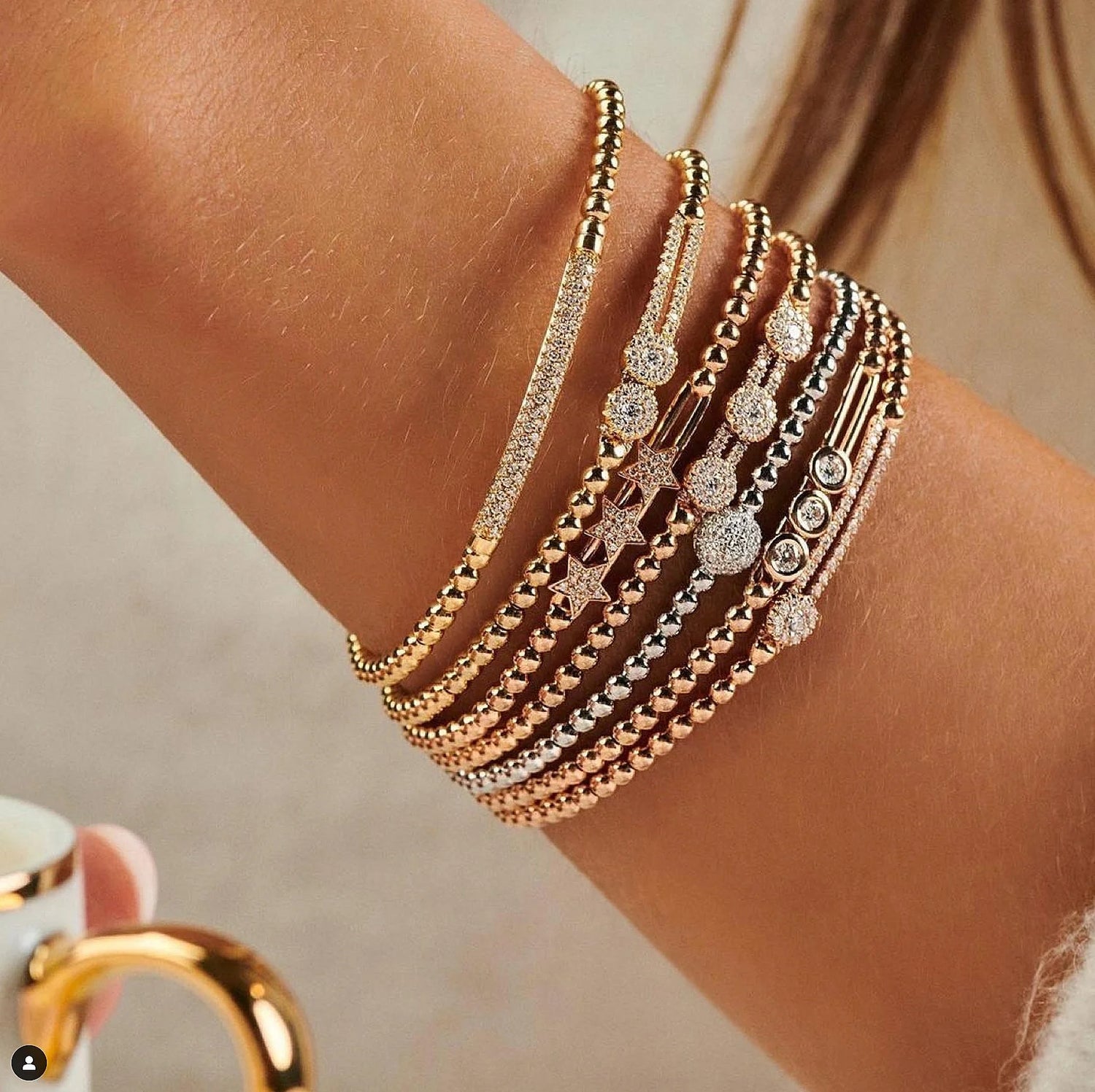 Three Star Bracelet