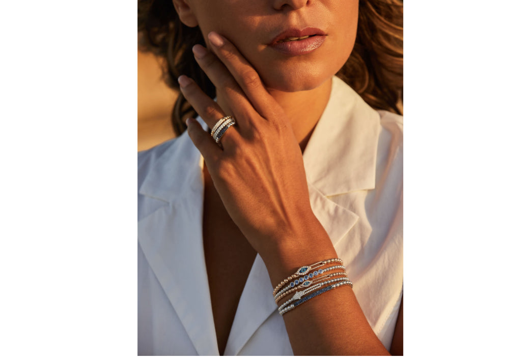 Hamsa Stretch Bracelet