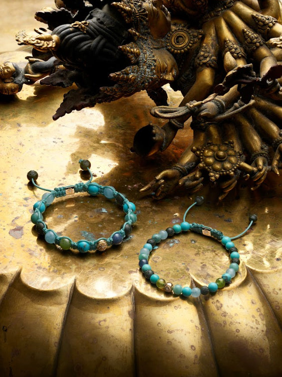10mm Shamballa Braided Bracelet